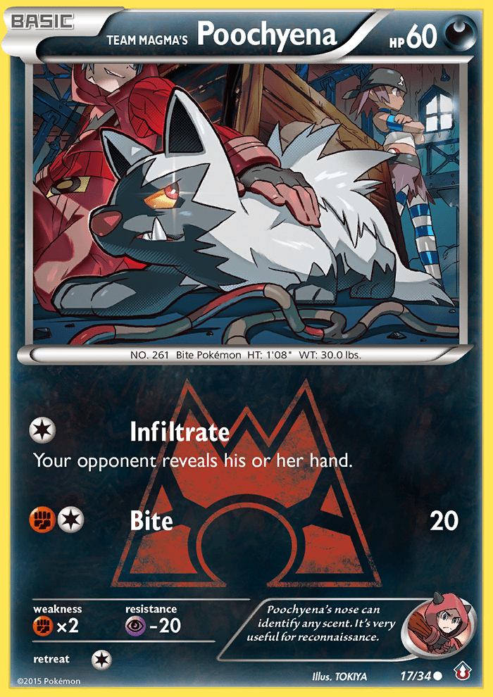 Team Magma's Poochyena - 17