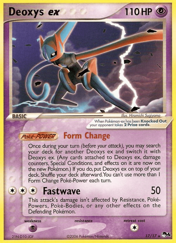 Deoxys ex - 17