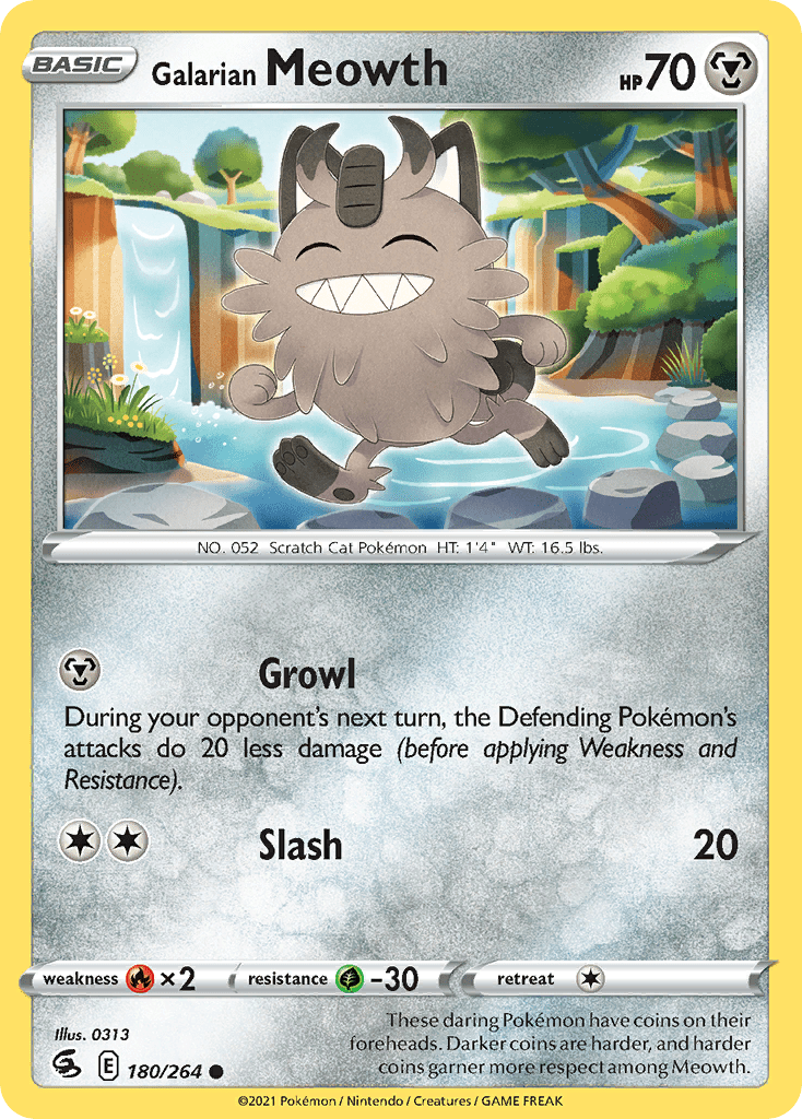 Galarian Meowth - 180