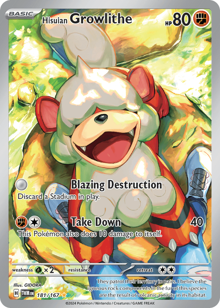 Hisuian Growlithe - 181