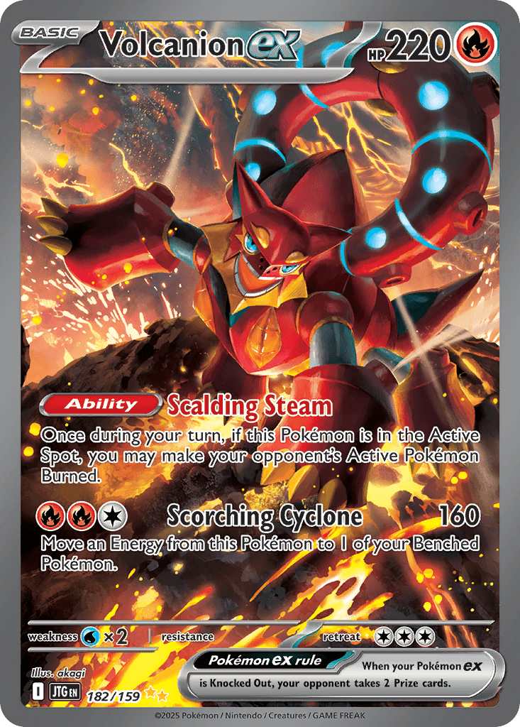 Volcanion ex - 182