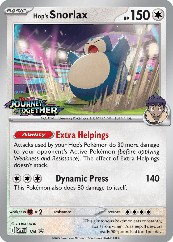 Hop's Snorlax - 184