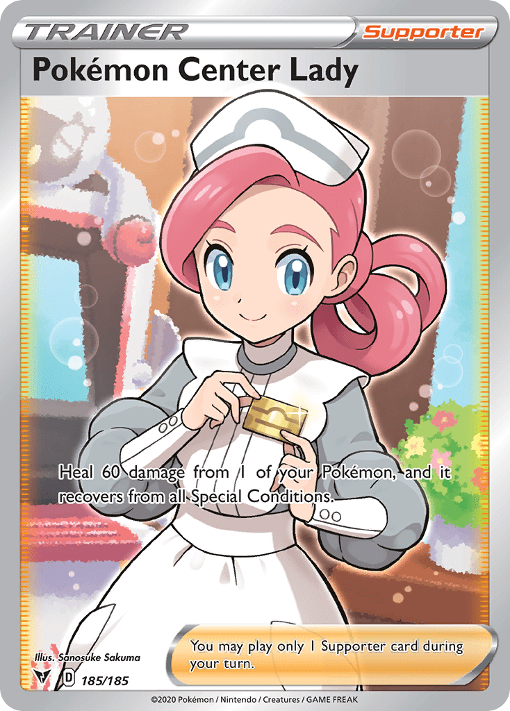 Pokémon Center Lady - 185