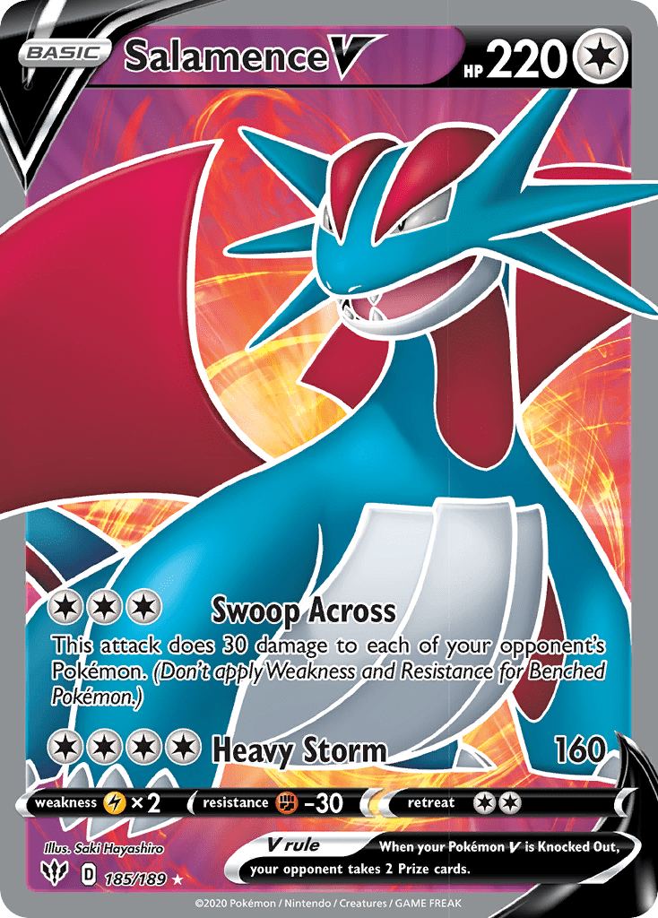 Salamence V - 185