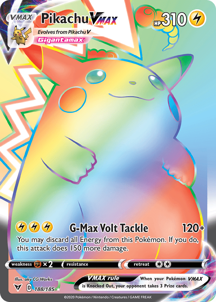 Pikachu VMAX - 188