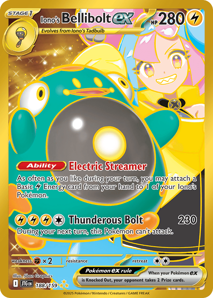 Iono's Bellibolt ex - 188