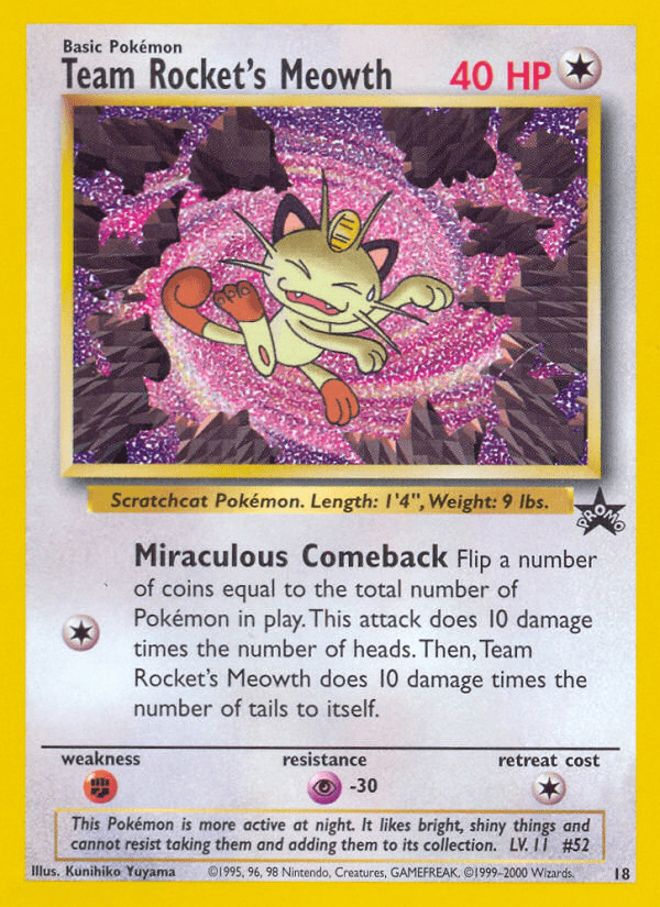 Team Rocket's Meowth - 18