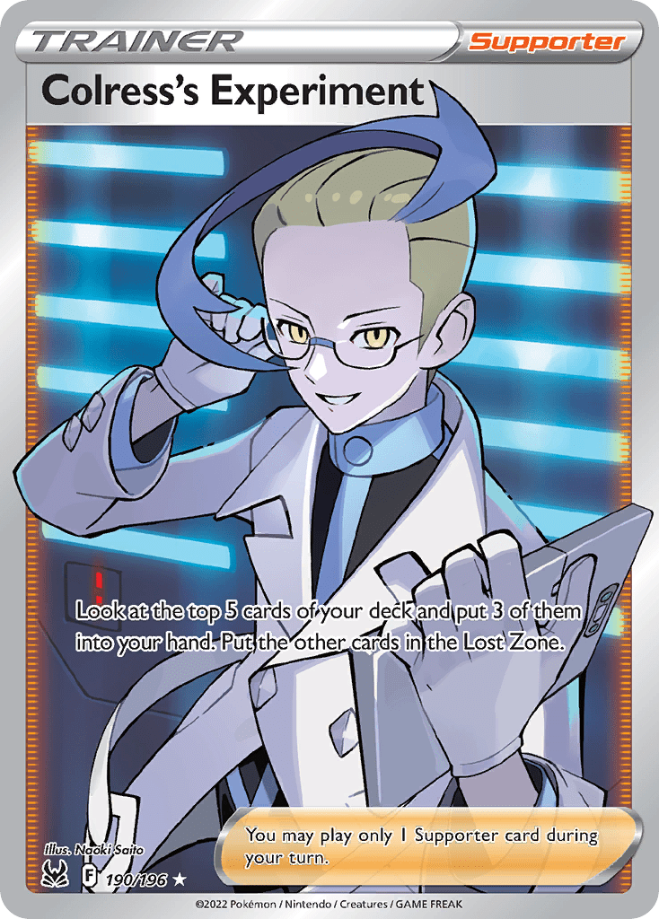 Colress's Experiment - 190