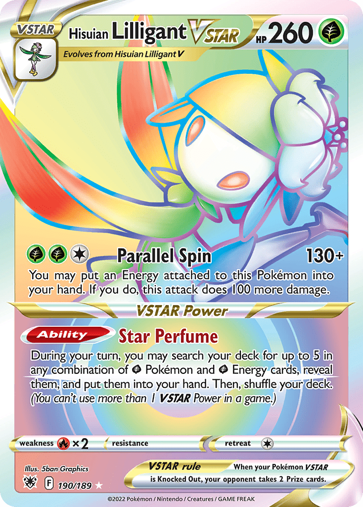 Hisuian Lilligant VSTAR - 190