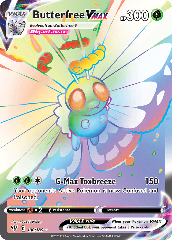 Butterfree VMAX - 190