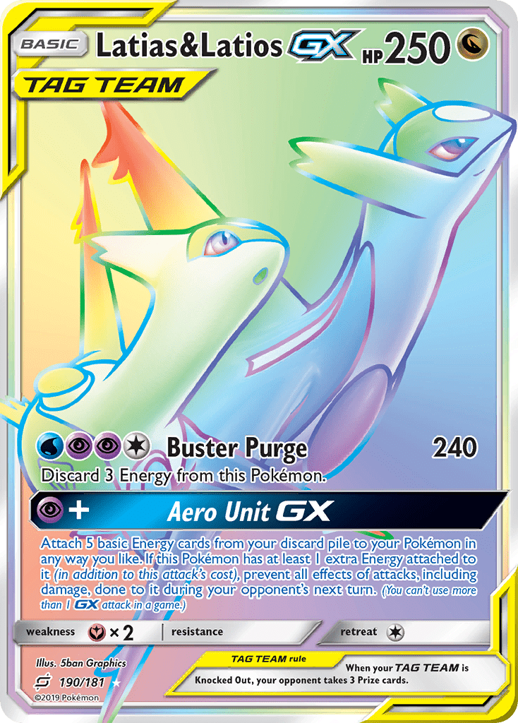 Latias & Latios-GX - 190