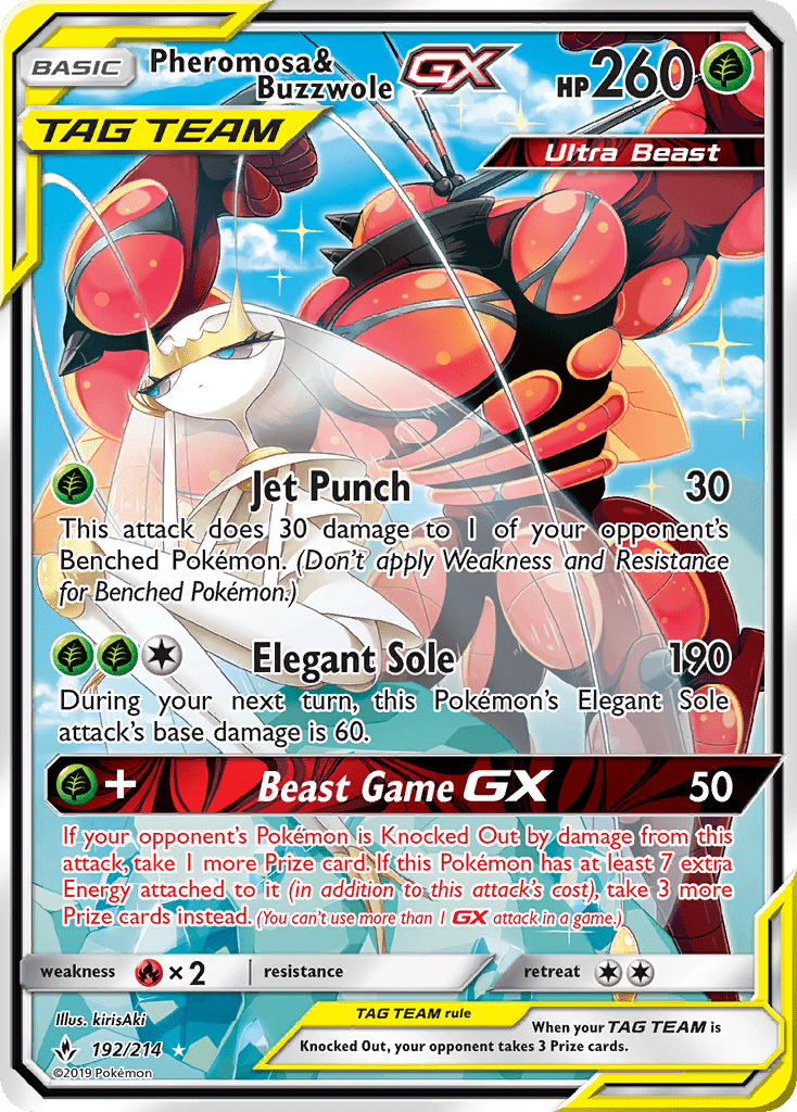 Pheromosa & Buzzwole-GX - 192