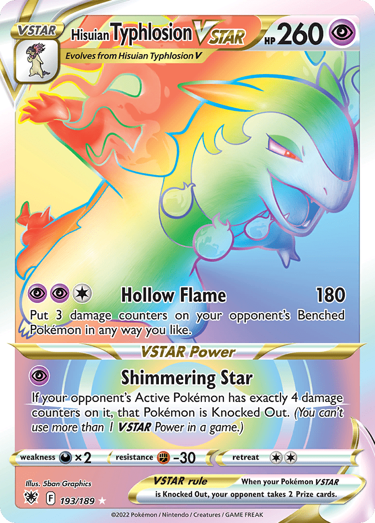 Hisuian Typhlosion VSTAR - 193