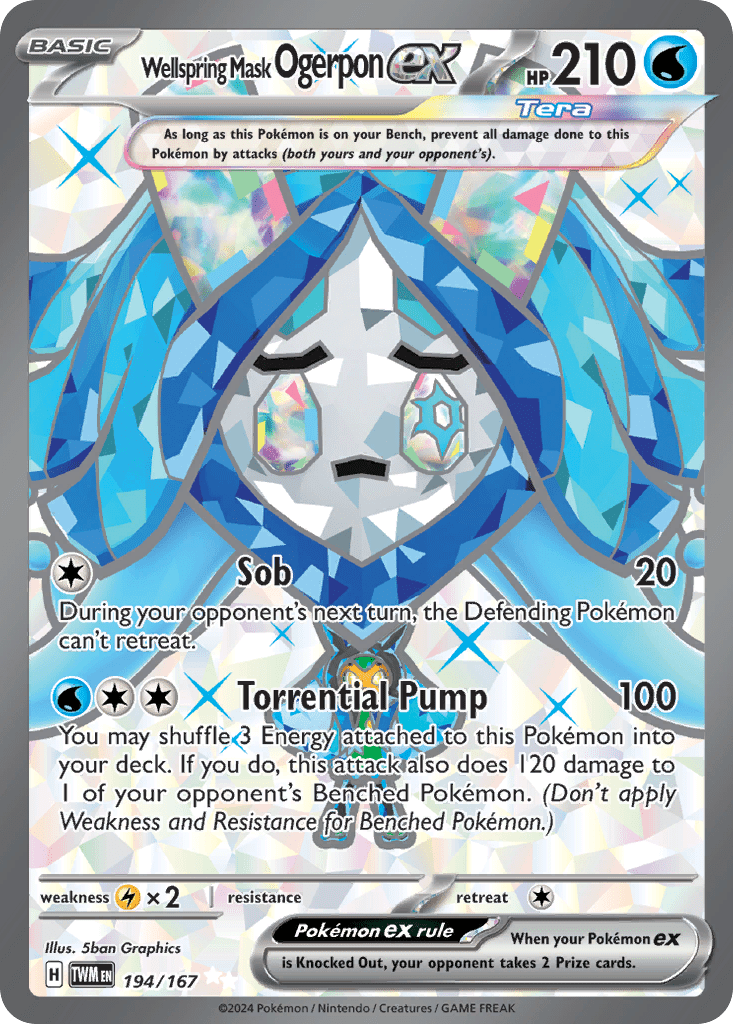Wellspring Mask Ogerpon ex - 194
