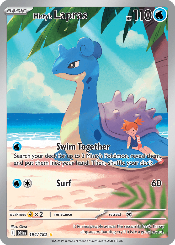 Misty's Lapras - 194