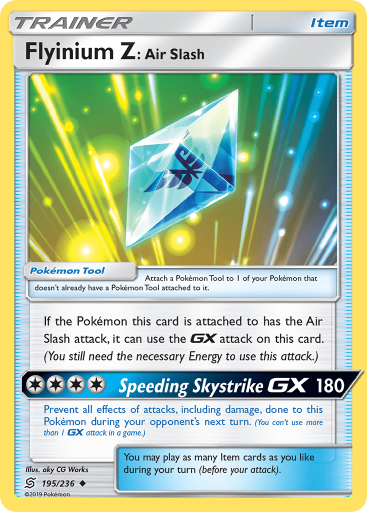 Flyinium Z: Air Slash - 195