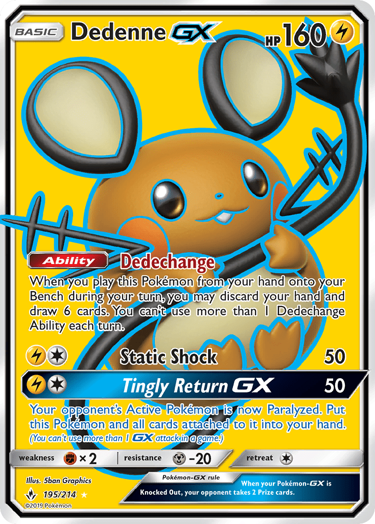 Dedenne-GX - 195