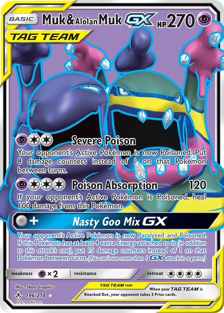 Muk & Alolan Muk-GX - 196