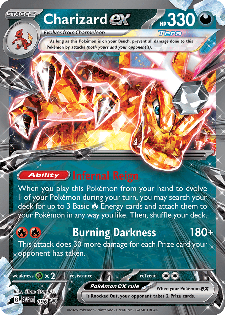 Charizard ex - 196