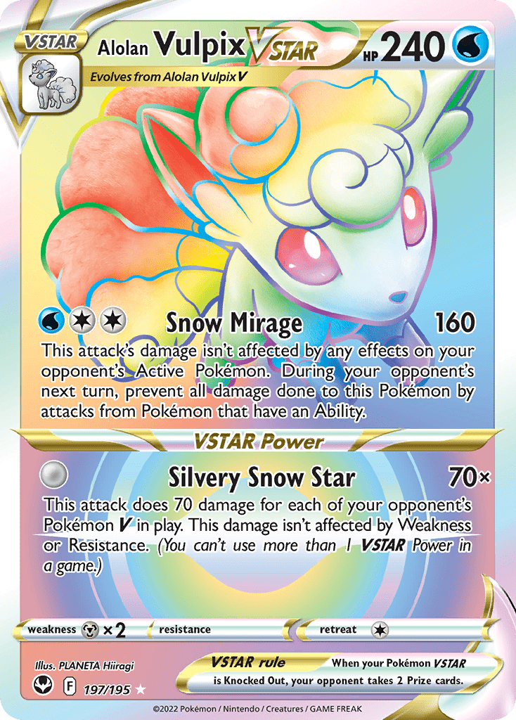Alolan Vulpix VSTAR - 197