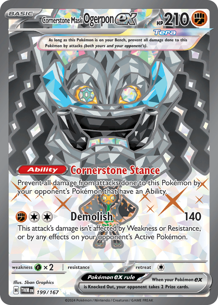 Cornerstone Mask Ogerpon ex - 199