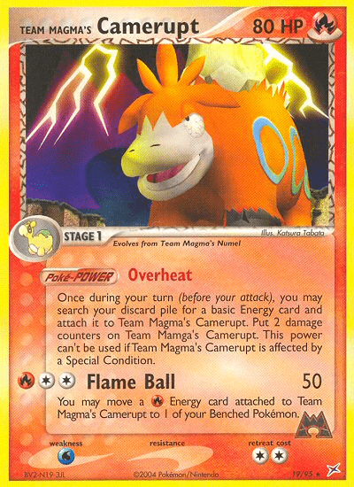 Team Magma's Camerupt - 19