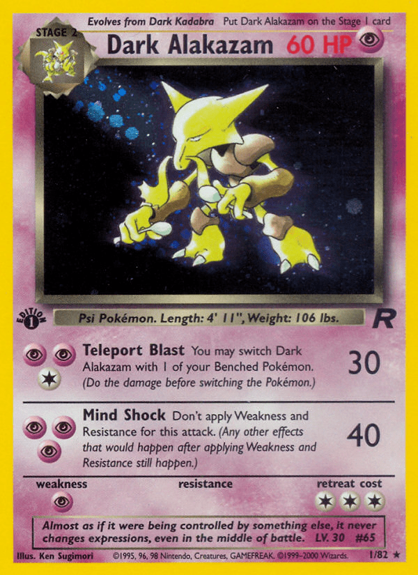 Dark Alakazam - 1