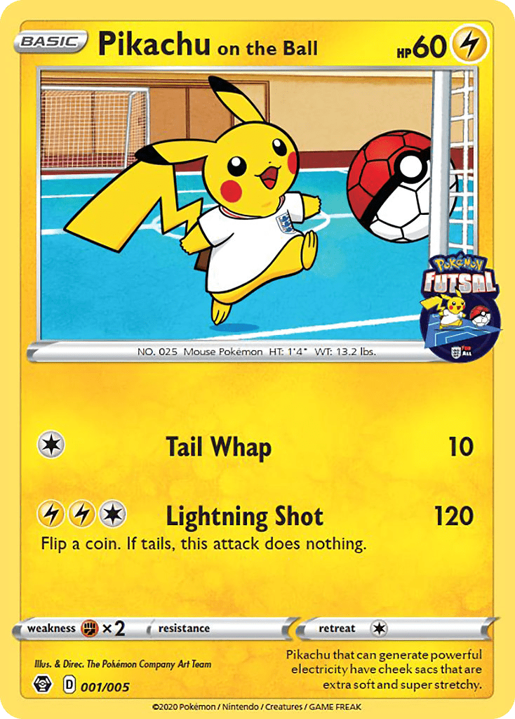 Pikachu on the Ball - 1