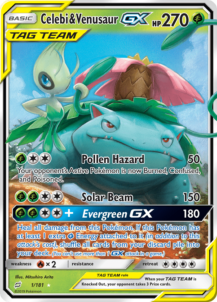 Celebi & Venusaur-GX - 1