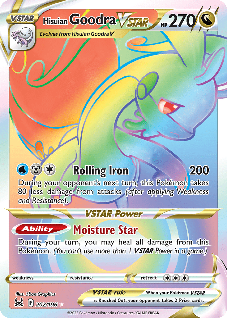 Hisuian Goodra VSTAR - 202