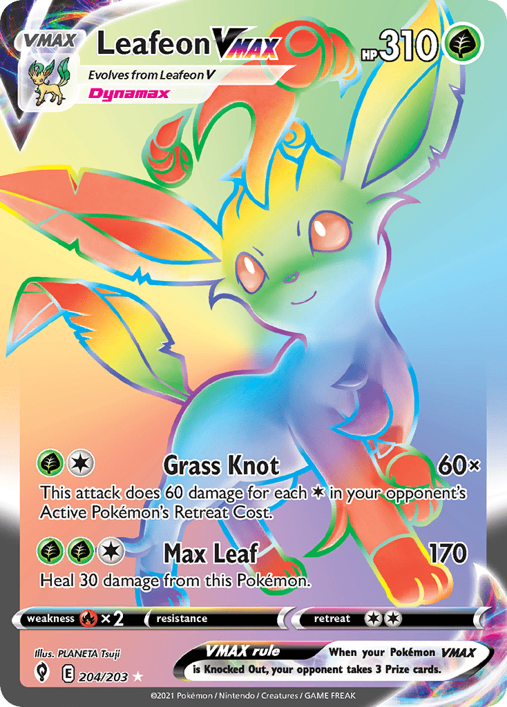 Leafeon VMAX - 204