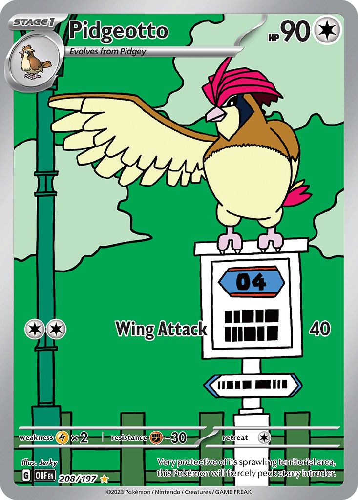 Pidgeotto - 208