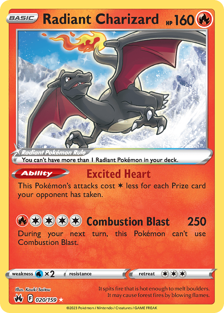 Radiant Charizard - 20