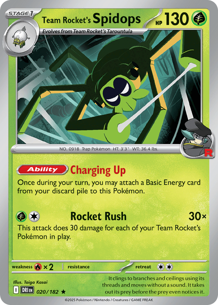 Team Rocket's Spidops - 20
