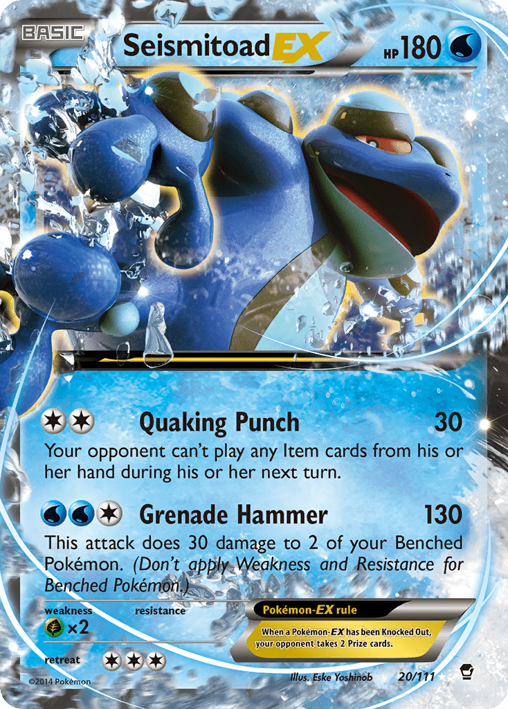 Seismitoad-EX - 20