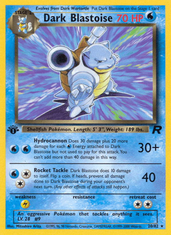 Dark Blastoise - 20