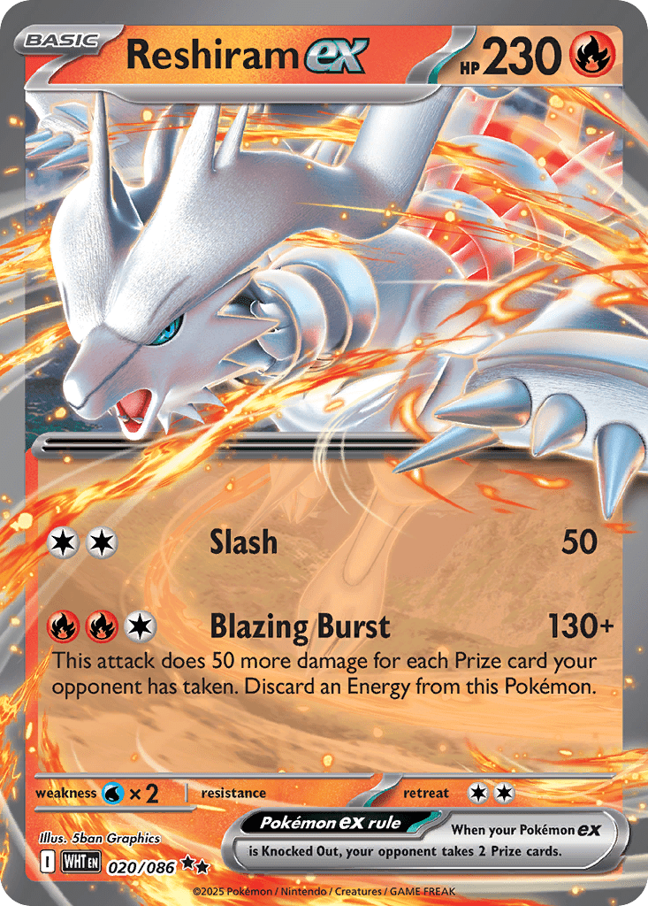 Reshiram ex - 20