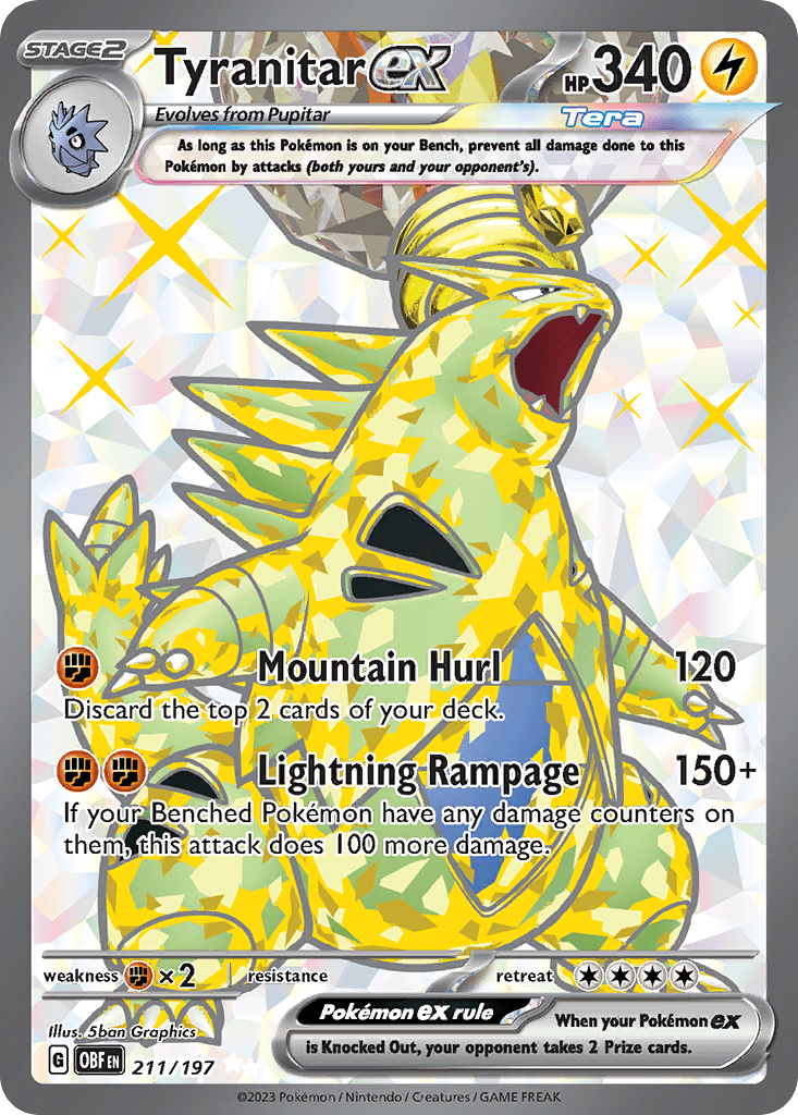Tyranitar ex - 211