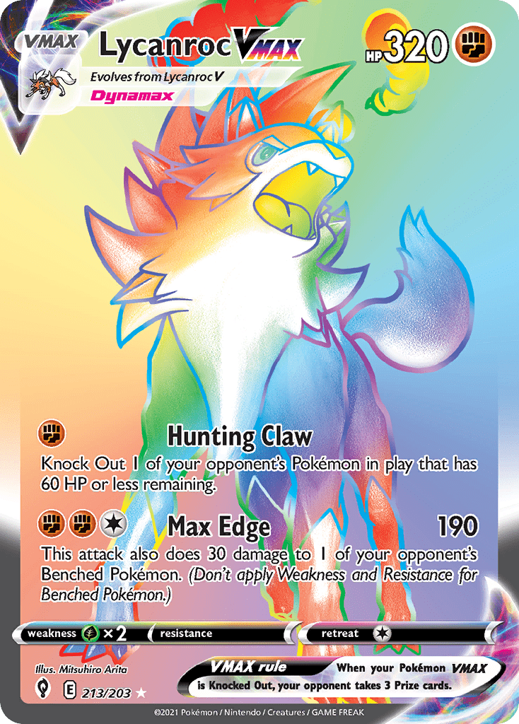 Lycanroc VMAX - 213