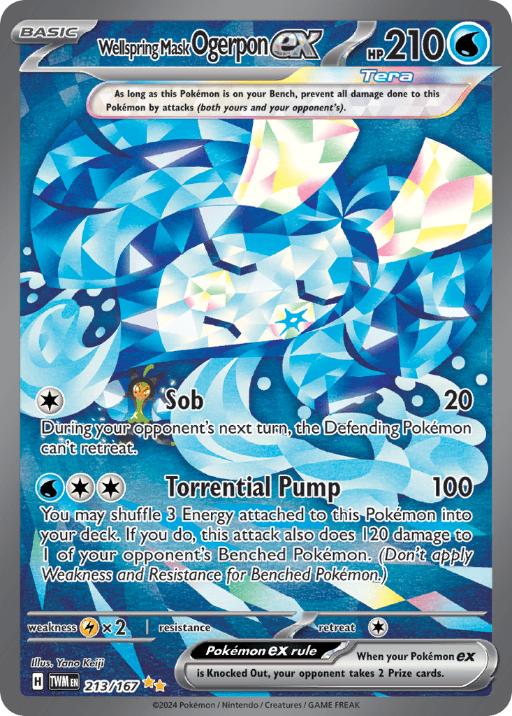 Wellspring Mask Ogerpon ex - 213
