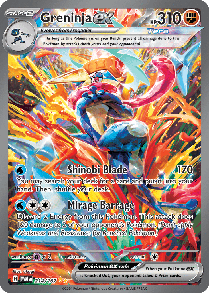 Greninja ex - 214