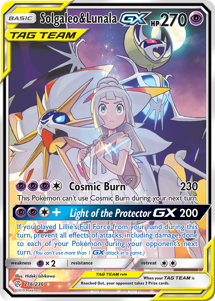 Solgaleo & Lunala-GX - 216