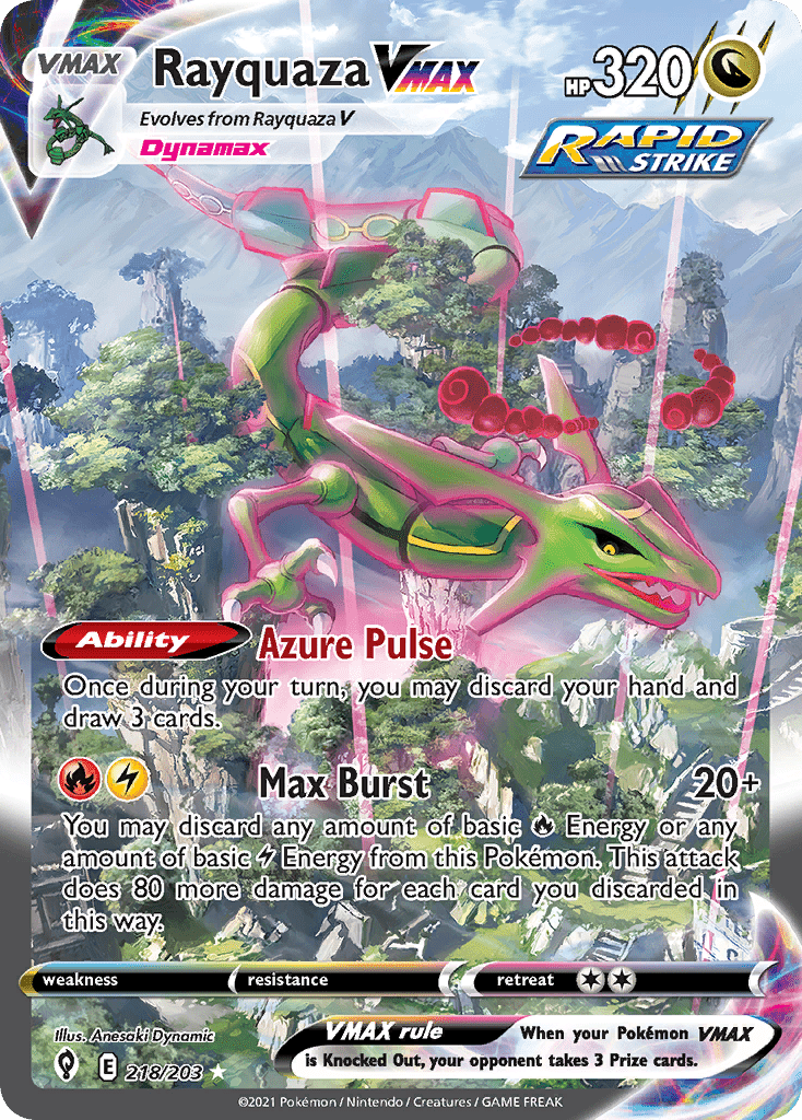 Rayquaza VMAX - 218