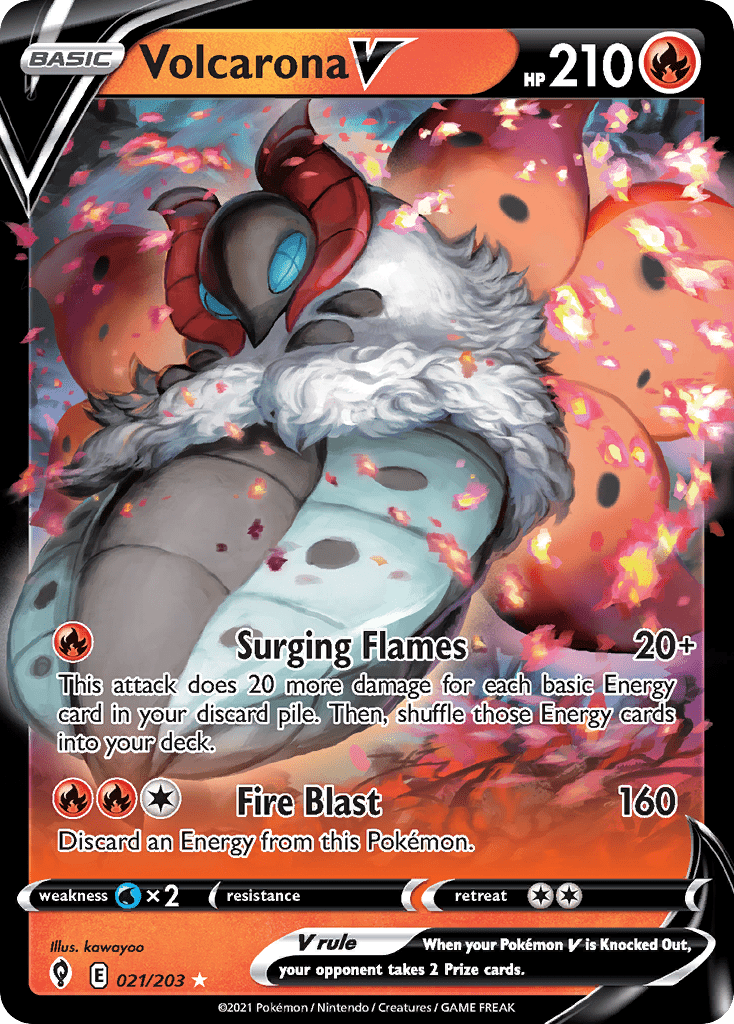 Volcarona V - 21