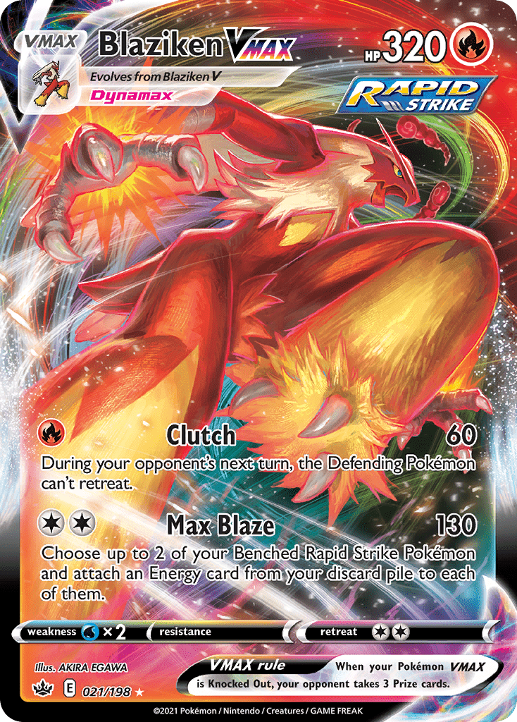 Blaziken VMAX - 21
