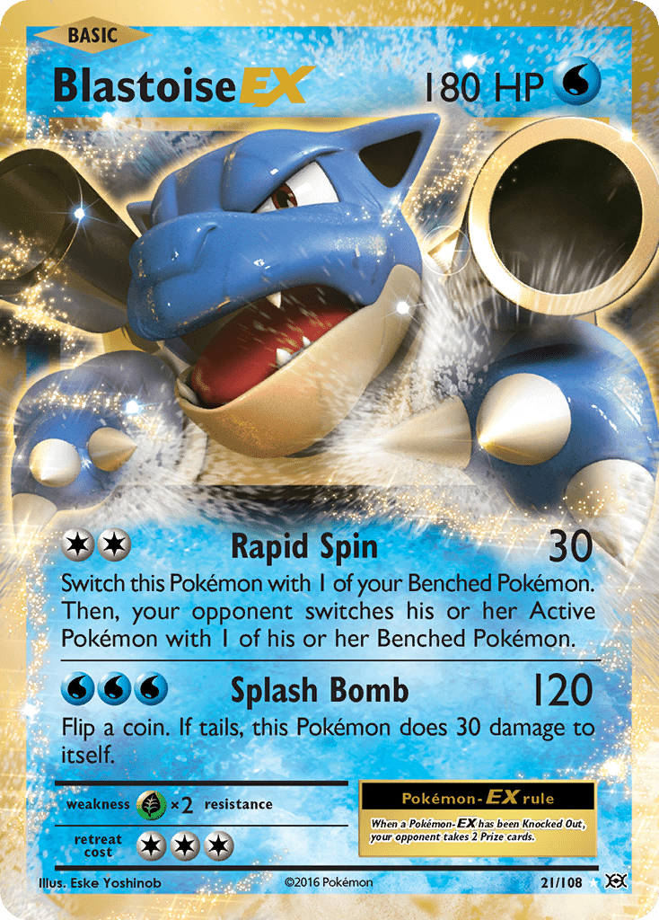 Blastoise-EX - 21