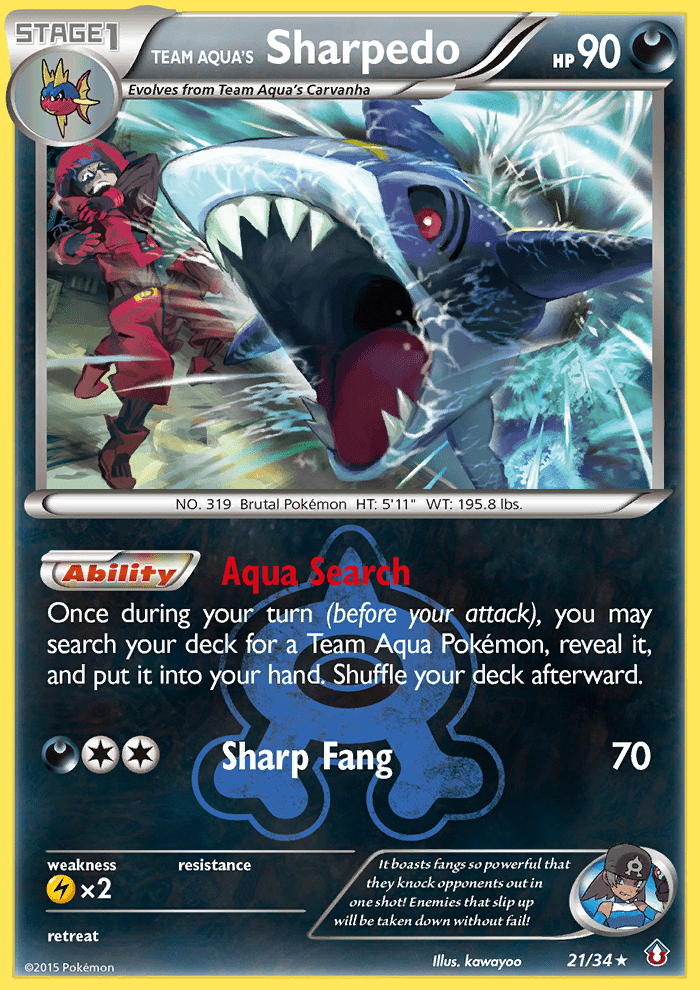 Team Aqua's Sharpedo - 21