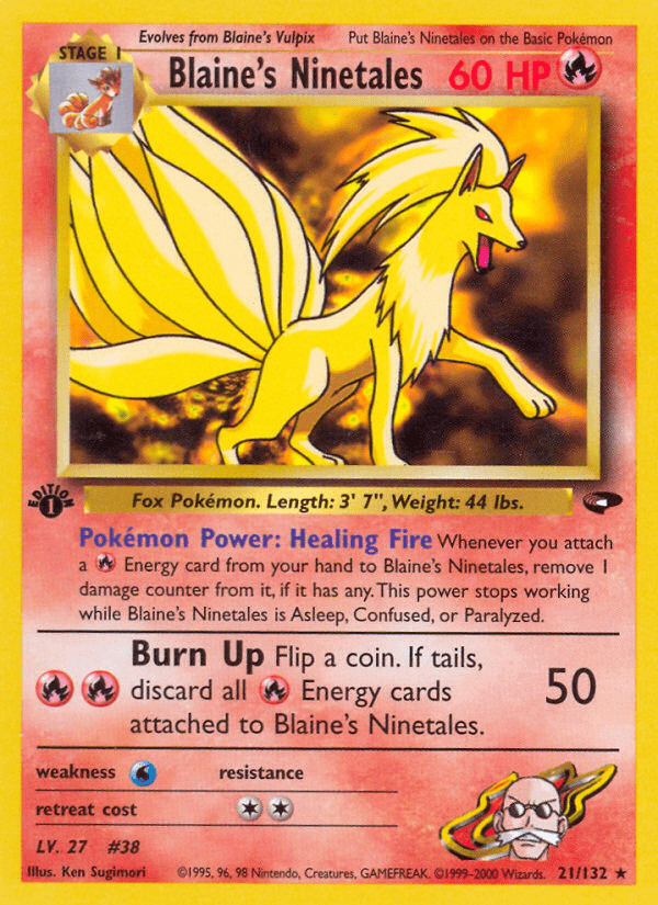 Blaine's Ninetales - 21