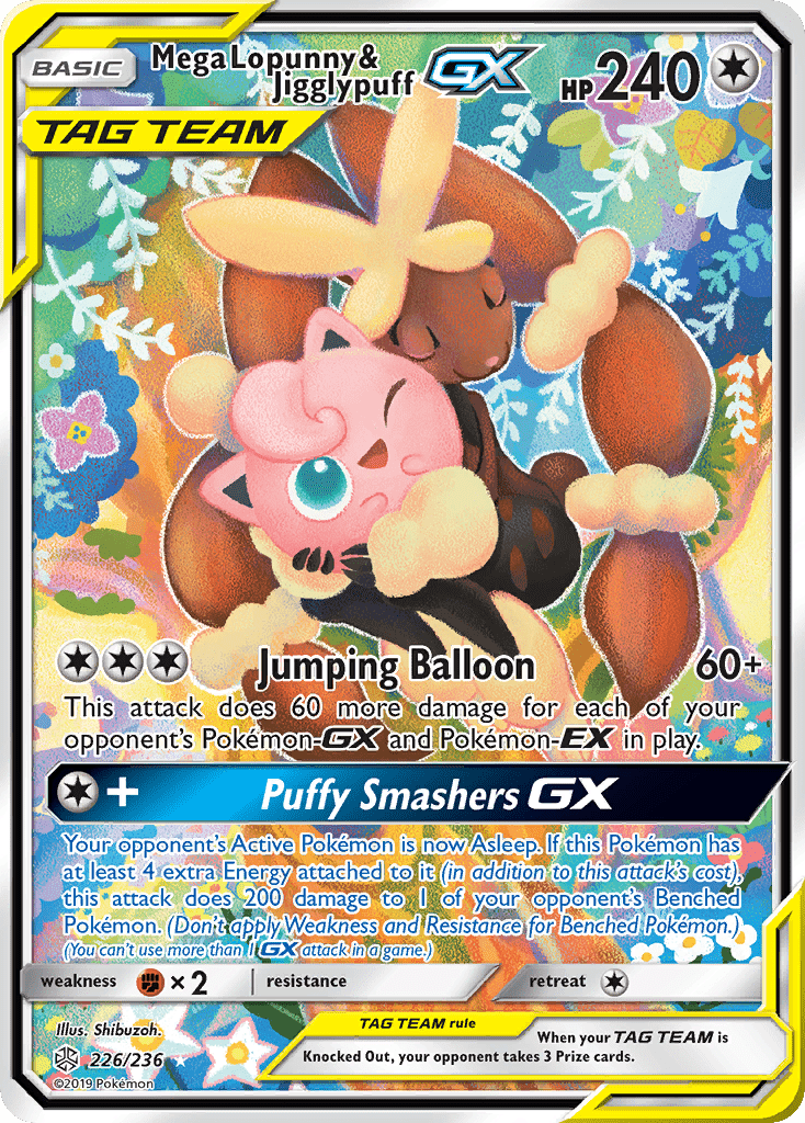 Mega Lopunny & Jigglypuff-GX - 226