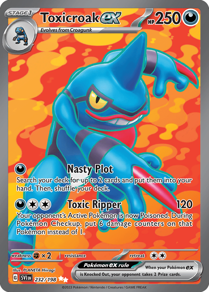 Toxicroak ex - 232